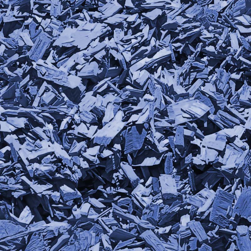 Mulch Decorativo 30 lts. Color Azul - Imagen 2