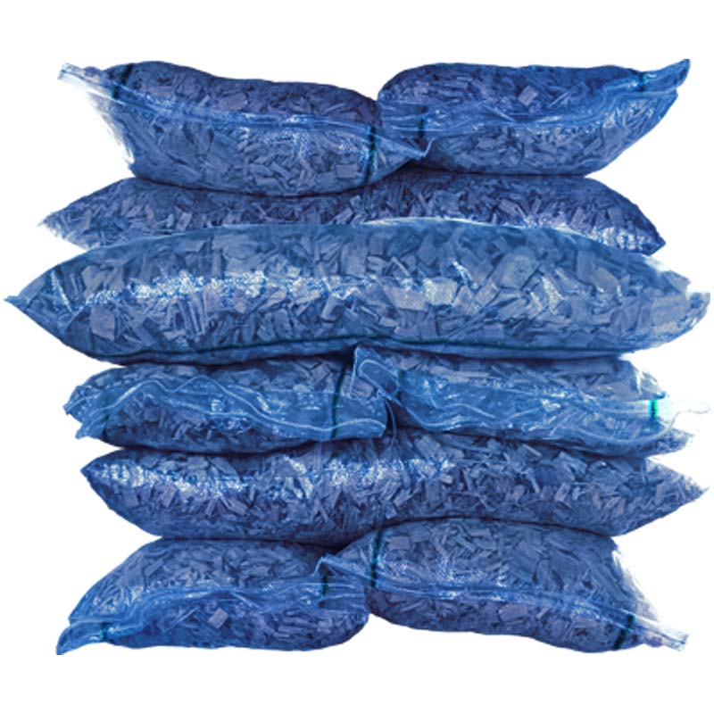 Mulch Decorativo en Bolsas de 50 lts. Color Azul - Imagen 2
