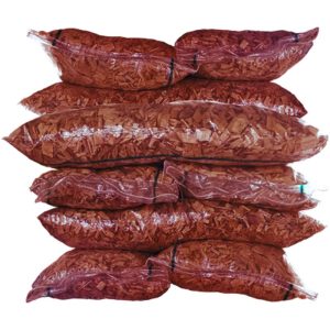 Mulch Decorativo en Bolsas de 50 lts. Color Rojo